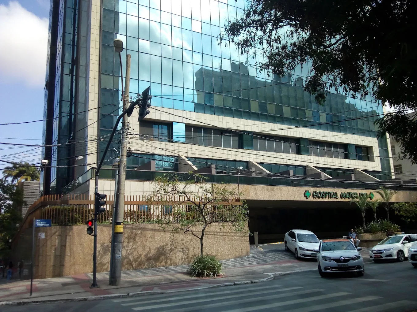 Fachada do Hospital Mater Dei Santo Agostinho